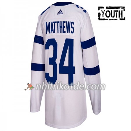Toronto Maple Leafs Trikot Auston Matthews 34 Adidas Pro Stadium Series Authentic - Kinder